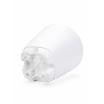 Горшок для цветов «Гранд», 4 л, d=19 см, h=20 см, пластиковый, с прикорневым поливом, белый