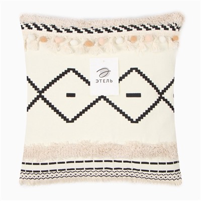 Наволочка декоративная Этель бохо Geometry 45×45 см, хлопок