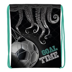 Мешок для обуви Goal time 1 отделение, размер 370*470 мм, петля для подвеса, полиэстер, 210 ден