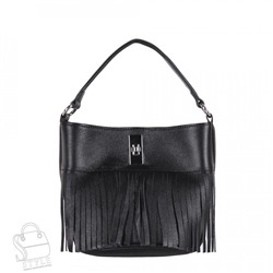 Сумка женская кожаная 3579VG black Vitelli Grassi