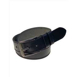 Ремень мужской из натуральной кожи, цвет синий