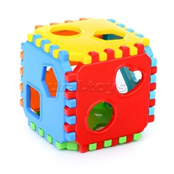 Игрушка развивающая "Куб" (в сеточке)