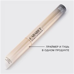 Праймер и тушь с эффектом наращенных ресниц  double extension