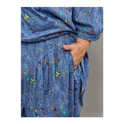 Костюм с брюками К-01 больших размеров НАТАЛИ, 1224907