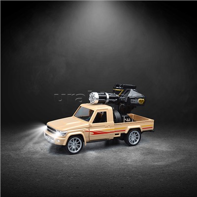 Машина "Пикап" с водной пушкой, р/у, 27 MGz, в коробке