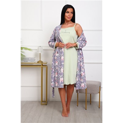 1089 Пеньюар с сорочкой