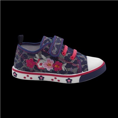 Кеды CV041-2-2 темно синие