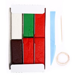 Свеча своими руками на новый год «Ёлочный шар», набор для творчества