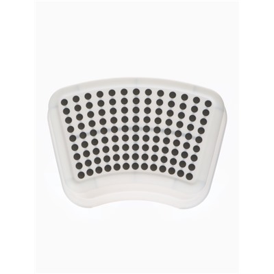 Табурет-подставка детская, для ног, антискользящая., белая, серая