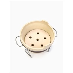 УЦЕНКА Тандыр настольный, керамический, 21×16 см, без решётки