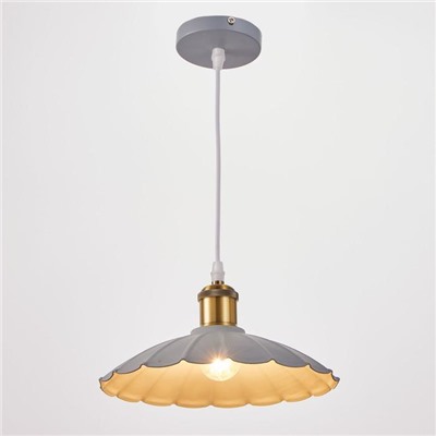 Светильник BayerLux 2034849/1 E27 40 Вт серый-медь 25×25×10 см