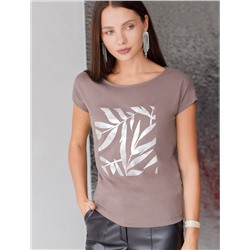 VILATTE Футболка D49.134