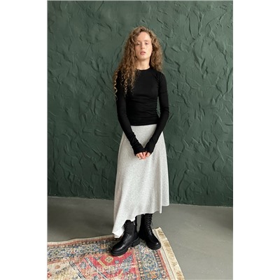 Юбка женская  ASY106/01/Серый меланж