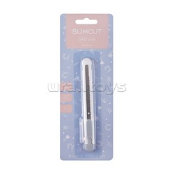 Нож канцелярский "Slimcut", пластиковый корпус, 9мм