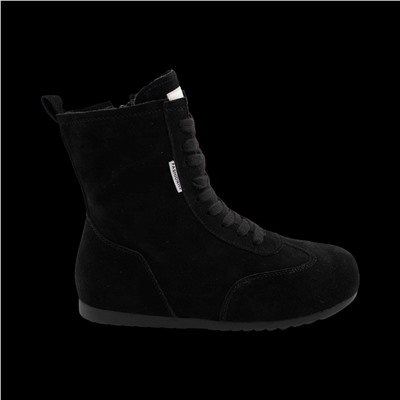 Ботинки из натуральной кожи P-MR23-1 черные