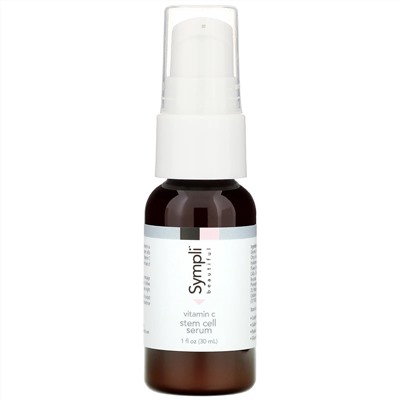 Sympli Beautiful, Сыворотка со стволовыми клетками и витамином C, 30 мл (1 жидк. унция)