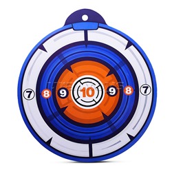 Автомат "Шорох" с мягкими пулями и мишенью, в коробке