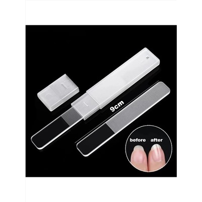 Kristaller Набор в пластиковом кейсе: нано-пилка для ног и стеклянная нано-пилочка для ногтей 28046