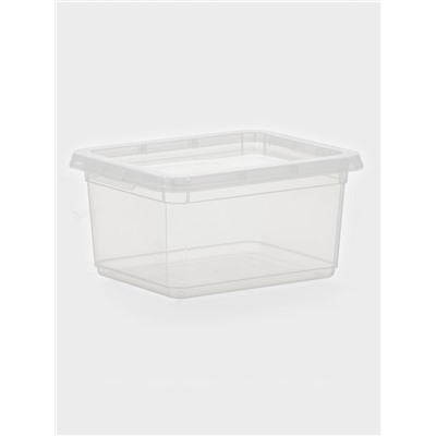 Контейнер для хранения Palm, 2 л, 19×15.3×9.8 см, с крышкой, прозрачный