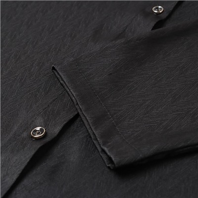 Костюм женский (рубашка, брюки) MIST Summer time, размер 44-46, чёрный