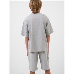 Комплект трикотажный для мальчиков: фуфайка (футболка), шорты