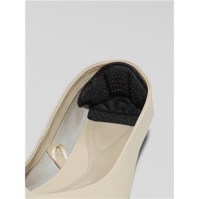 Пяткоудерживатели для обуви, клеевая основа, 10×7.3 см, пара, чёрные