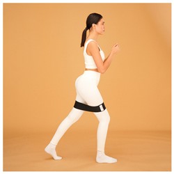 Фитнес-резинка Sima-Land Home HEAVY, нагрузка 20-32 кг, цвет чёрный