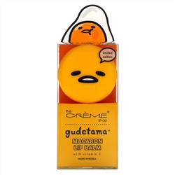 The Creme Shop, Gudetama, Macaron Lip Balm, Pineapple Sherbet, 0.26 oz (7.5 g)