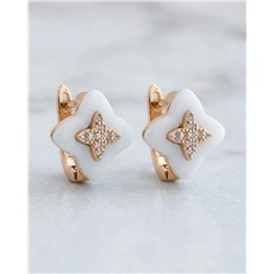 Серьги с керамикой