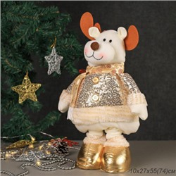 Новогоднее украшение Олень на телескопических ножках 55/74 см / RE2022  /уп 36/