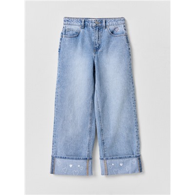 ДЖИНСЫ ДЛЯ ДЕВОЧЕК (осенне-зимний ассортимент) 2026-1DTG503-1t