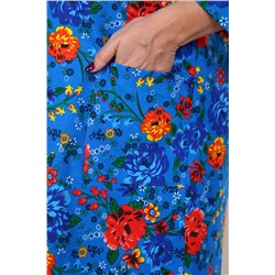 Ефросинья - халат синий