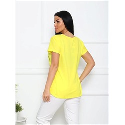 Футболка "Ледис" (Желтый)