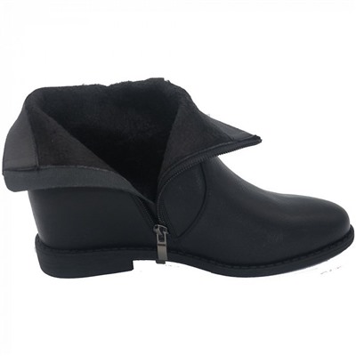 G-E2357 черн Ботинки деми женские (35-40)/8