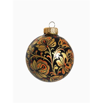 Набор из 4-х ёлочных шаров d=8 см «Соцветие чудес»