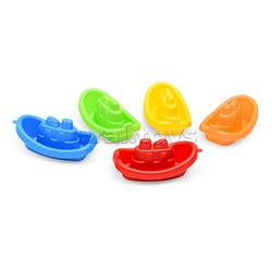 Игровой набор для купания "Кораблики Радуга" 5пр. (в сетке)