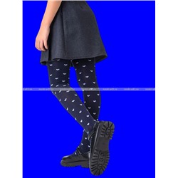 SYLTAN колготки детские внутри махра для ДЕВОЧЕК "Сердечки"