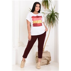 Брюки 4435 (Бордовый)