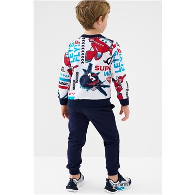 Комплект трикотажный для мальчиков: толстовка, брюки PLAYTODAY, 1239658