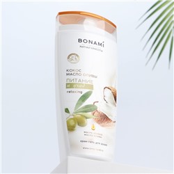 Гель для душа женский, 250 мл, аромат оливы и кокоса, BONAMI