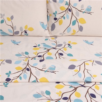 Постельное бельё 1.5-спальное LoveLife Spring, бязь