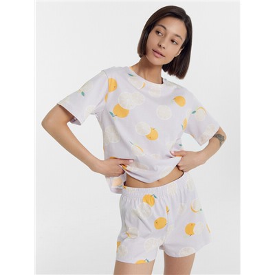 КОМПЛЕКТ ЖЕНСКИЙ (ФУТБОЛКА, ШОРТЫ) 592536