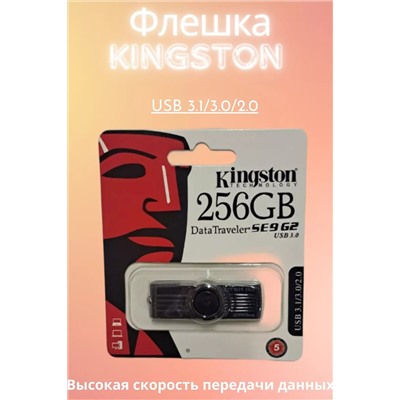 Флешка Кингстон USB 3.0 256 ГБ 60741 НАТАЛИ, 1088377