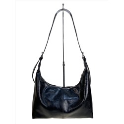 Женская сумка из искусственной кожи, цвет черный