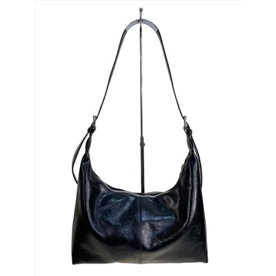 Женская сумка из искусственной кожи, цвет черный