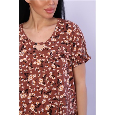 Сорочка 13116 (Коричневый)