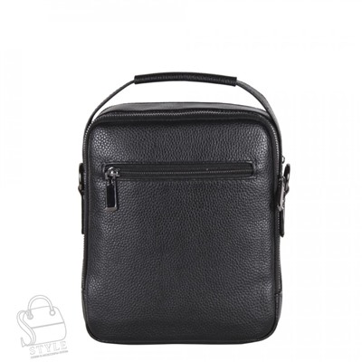 Сумка мужская кожаная 8132-3QH black Heanbag