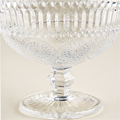 Креманка SL Home «Ларго», 300 мл, 12×10 см, стекло, прозрачная