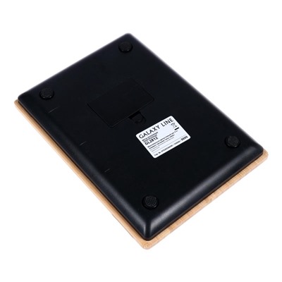 УЦЕНКА Весы кухонные Galaxy LINE GL 2812, электронные, до 5 кг, LCD-дисплей, коричневые
