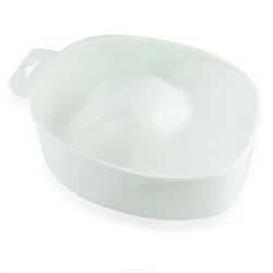 Dewal Чаша для маникюра T-1242 Б, пластик, белый 2637